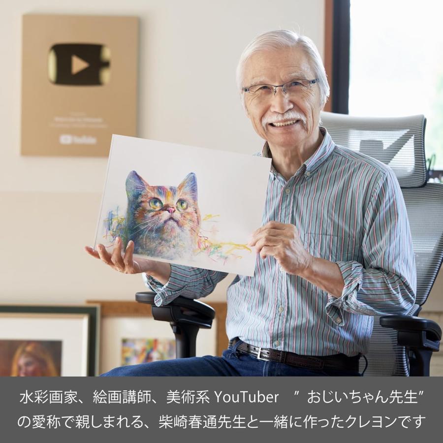 ぺんてる クレヨン アートクレヨン 8 色セット 単色ホワイト シャープ・替芯 セット スケッチブック 描き方ガイド付き PTAC-8ST1 | ぺんてる | 05