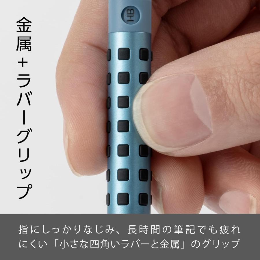 ぺんてる シャーペン スマッシュ 限定 0.5mm ダイヤモンドメタリックカラーズ ブルーダイヤモンド軸 Q1005-LDM1 | ぺんてる | 03