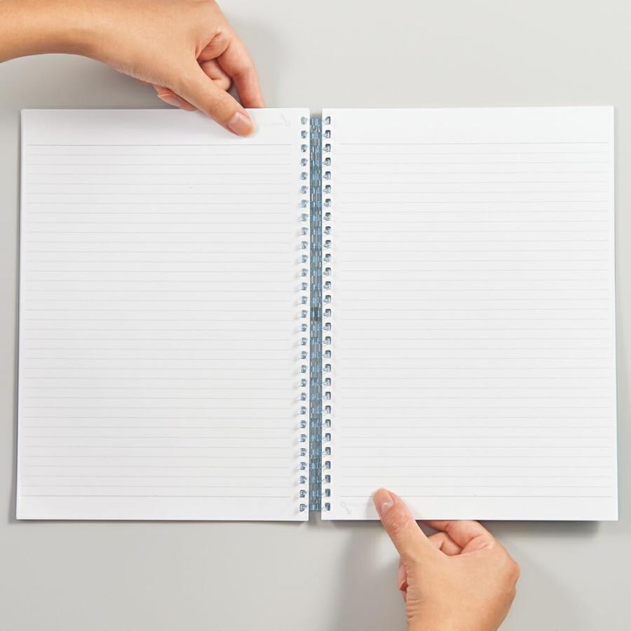 リヒト オープンリングノート+専用リーフセット 数量限定 暗記シート付 ライトブルー SET-272514 B5サイズ B罫 メール便発送 | LIHIT LAB. | 06