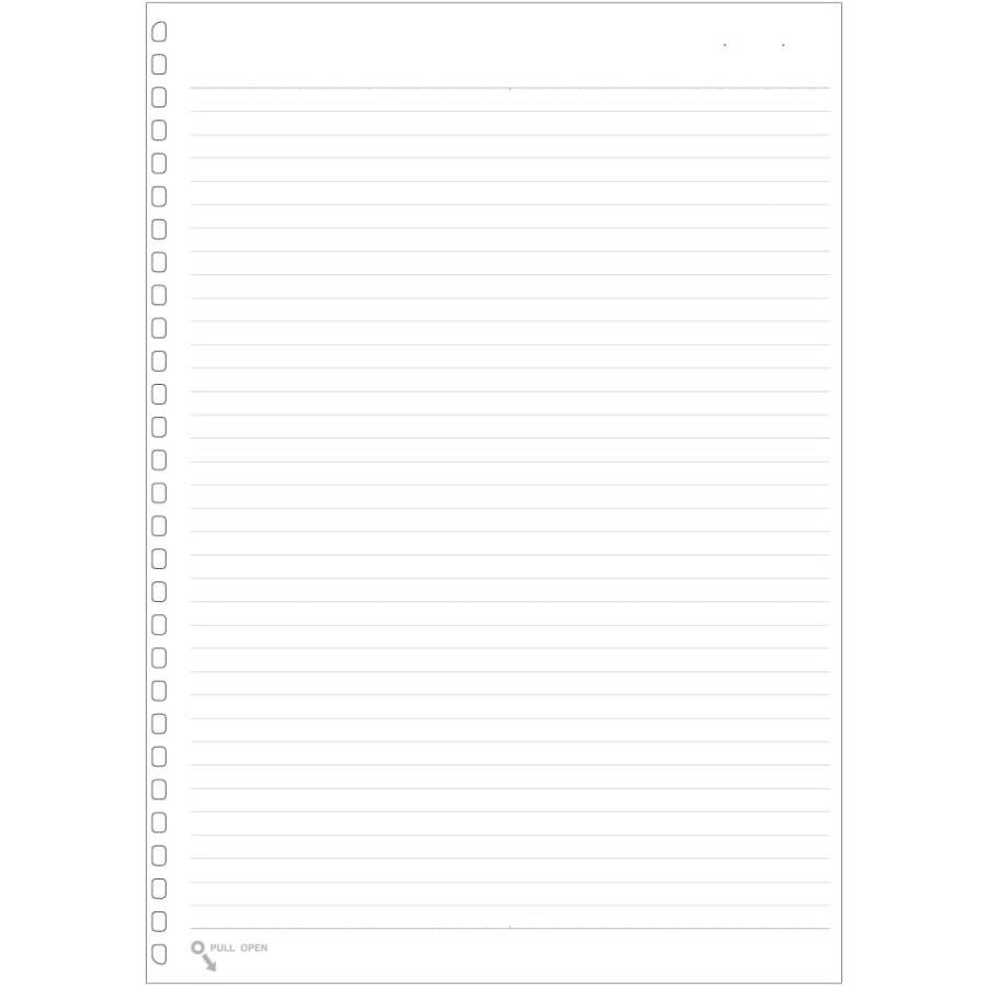 リヒト オープンリングノート+専用リーフセット 数量限定 暗記シート付 ライトブルー SET-272514 B5サイズ B罫 メール便発送 | LIHIT LAB. | 09