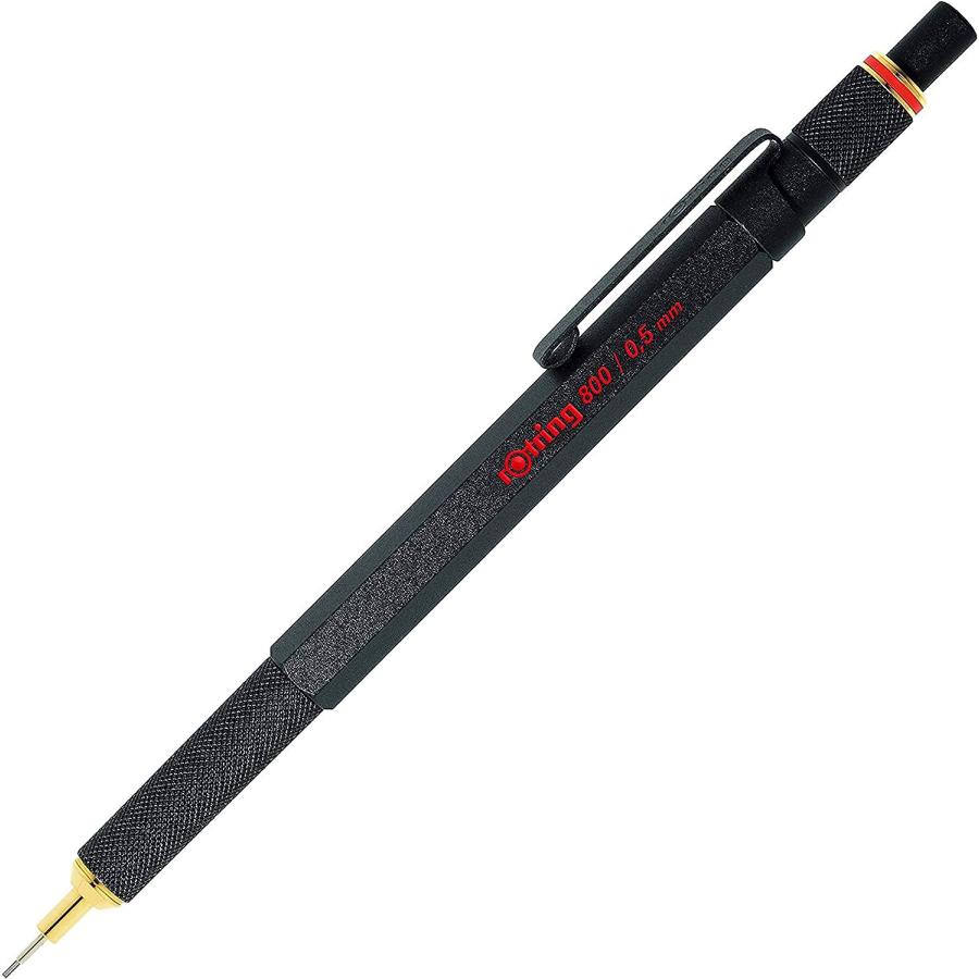 【ばーぴん】rotring 800 2mm + dahle 53484 ロットリング Rotring ROTRING 800 ブラック シャープペンシル 0.5mm