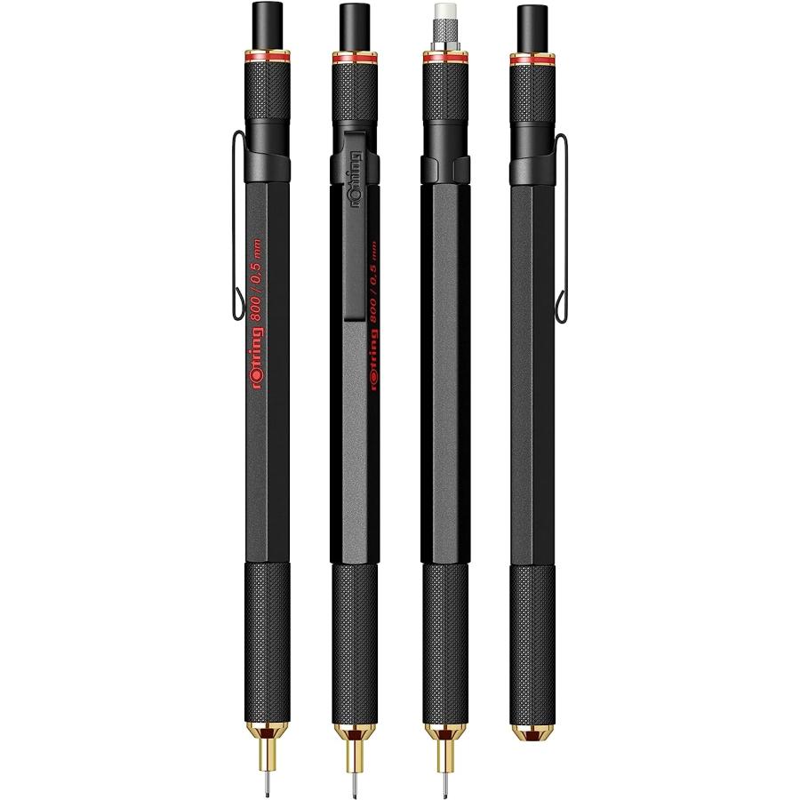 ロットリング Rotring ROTRING 800 ブラック シャープペンシル 0.5mm