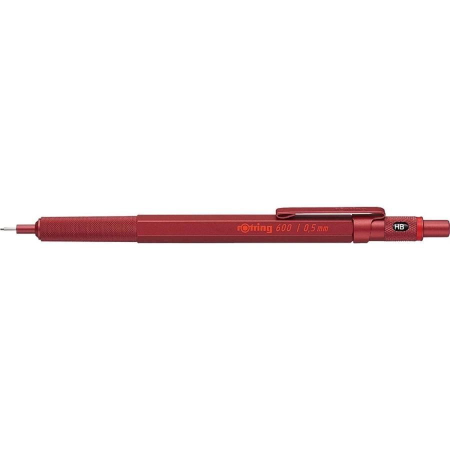 シャープペン ロットリング ペンシル 600 2119800 マダーレッド 0.5mm 