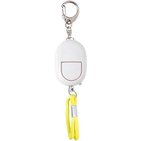 アスミックス Asmix アスカ 防犯ブザー LEDライト付き ホワイト GE069WN メール便発送 | 