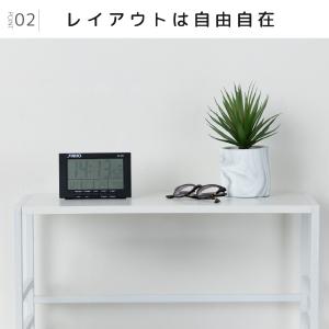 机上台ハイタイプ 幅59 高さ335mm 白 3段階 高さ調整 DSK08W A4 モニター台 アスカ 木目 ブラック ウッド デスクサイド ノートパソコン ノートPC モニター |  | 07