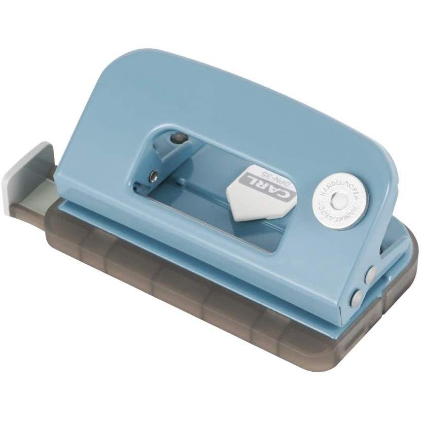 カール事務器 デコレパンチ 2穴 10枚ライトブルー DPN-35-T | CARL | 01