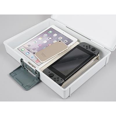 カール事務器 保管ボックス HBP-200 ホワイト 書類保管 金庫 通帳 契約書 角2封筒 送料無料 一部地域除く |  | 04