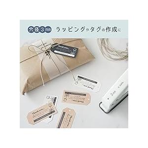 カール事務器 穴あけパンチ 1穴 穴径3mm 18枚 ホワイト SD-130-W | CARL | 08
