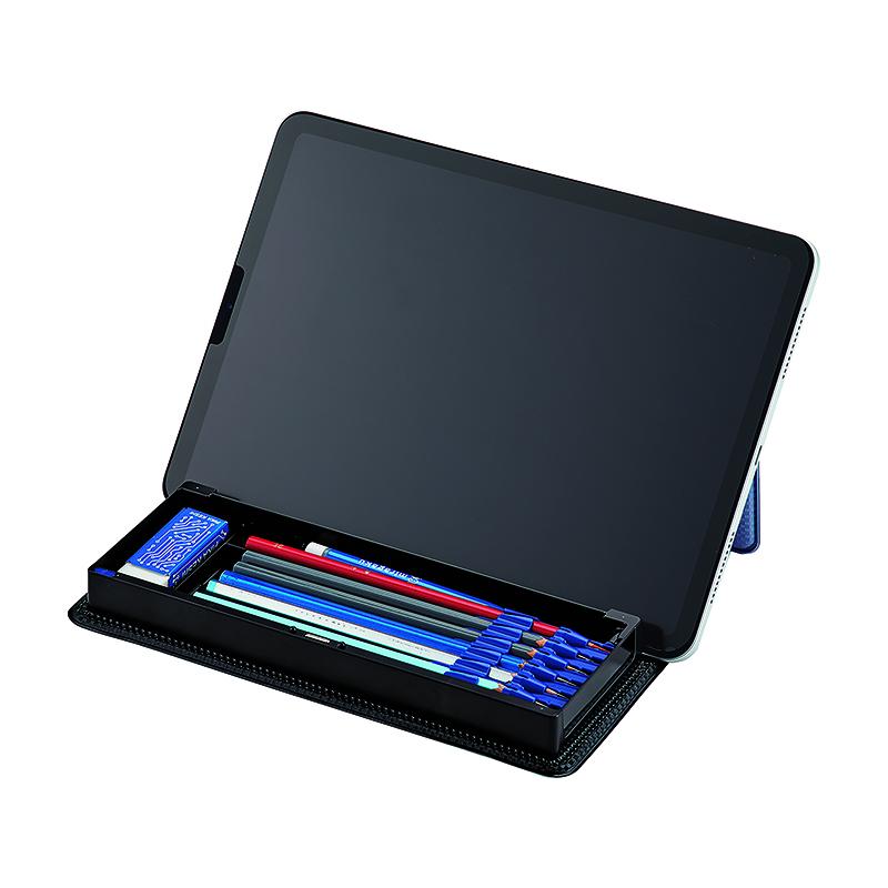 クツワ（KUTSUWA） タブレットスタンド タツール 筆入れ 筆箱 ペン