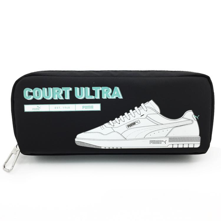 PUMA プーマ グラフィックスクエアペンケース クツワ ブラック PM403A