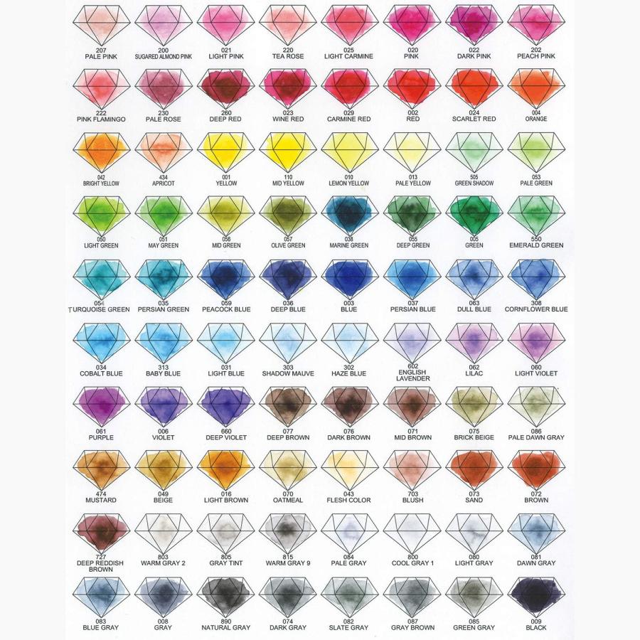 呉竹 水性ペン ZIG アート&グラフィック ツイン リアルブラッシュ+