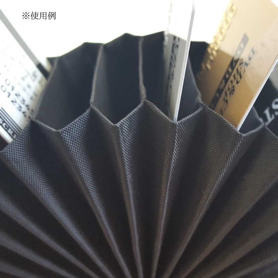 コレクト カードホルダー アコーディオン式 黒ブラック CP-615X-BK送料