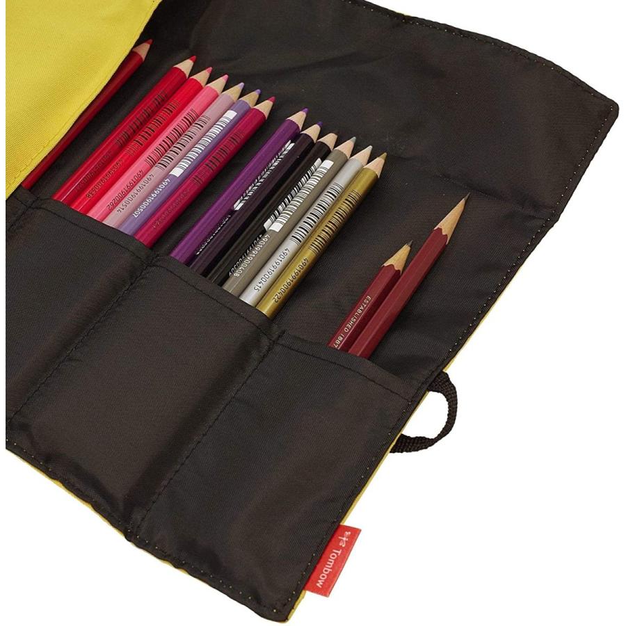 トンボ鉛筆 色鉛筆Tombow ロールケース入 色鉛筆 36色セットCR-NQ36C