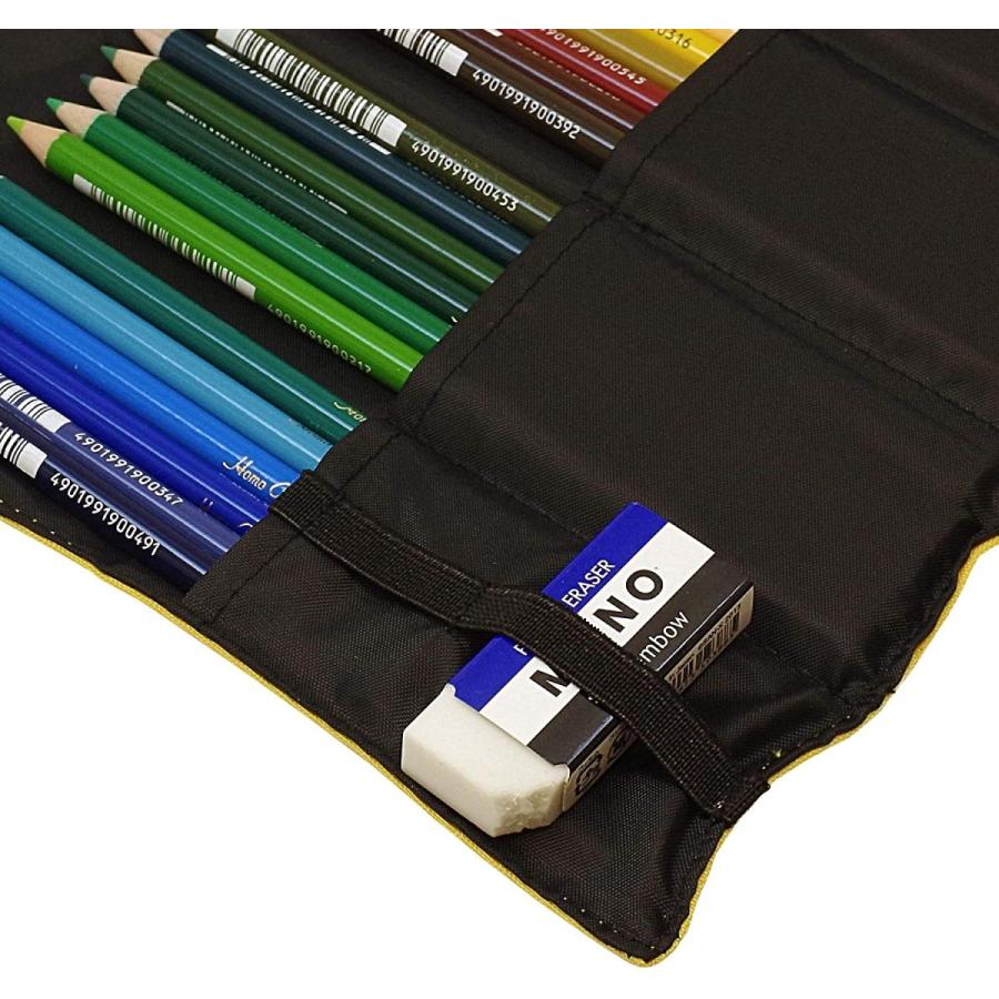 トンボ鉛筆 色鉛筆Tombow ロールケース入 色鉛筆 36色セットCR-NQ36C