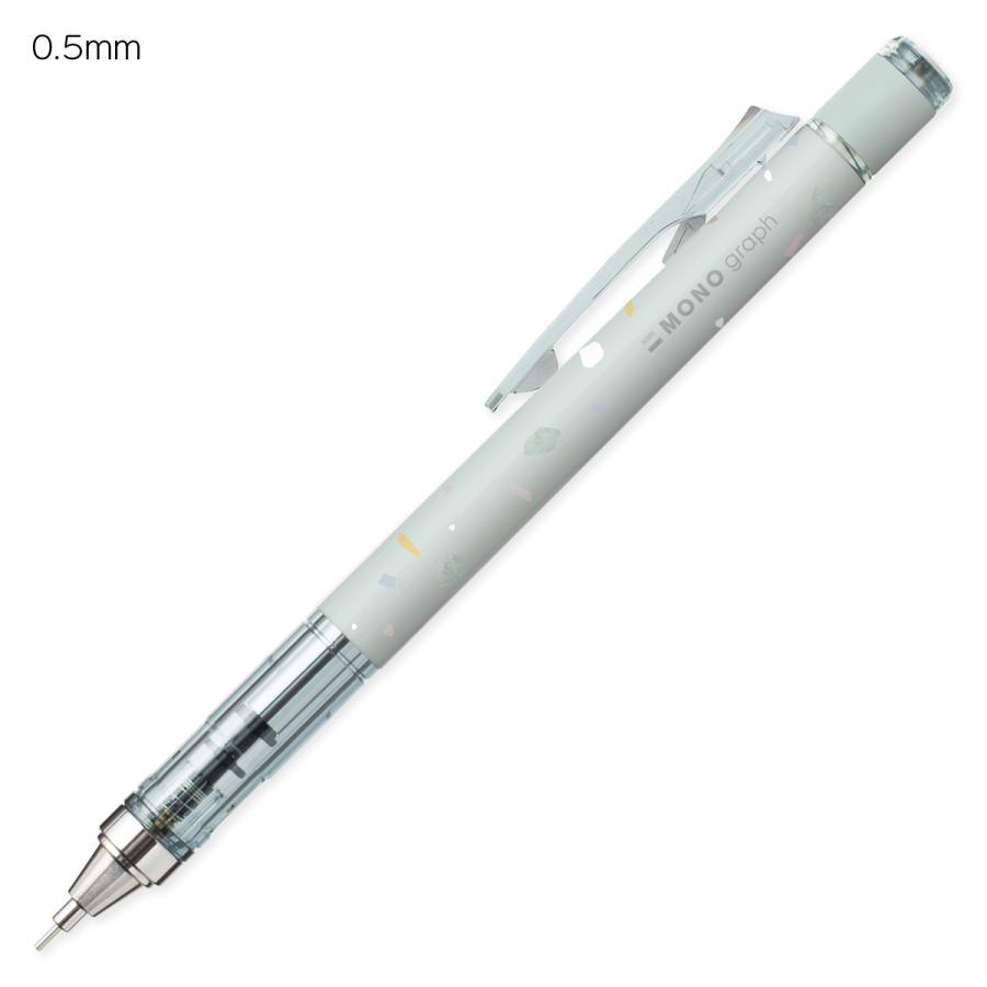 トンボ鉛筆 TOMBOW DPA-142B 限定 シャープペンシル モノグラフ シアーストーン ミストグリーン 0.5mm メール便発送｜poc｜02