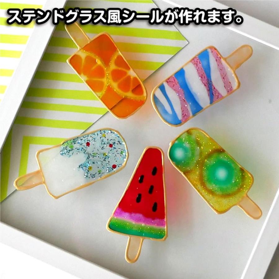 ヤマト アクリル絵具 画材 グラスデコ 12色 GDS12TN | ヤマト科学 | 06