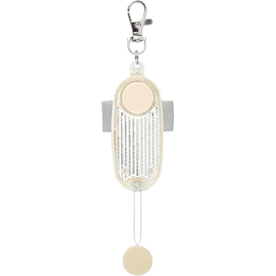 ソニック 防犯ブザー オトピカ LED付リフレクター＆ブザー アイボリー GS-277-I |  | 01