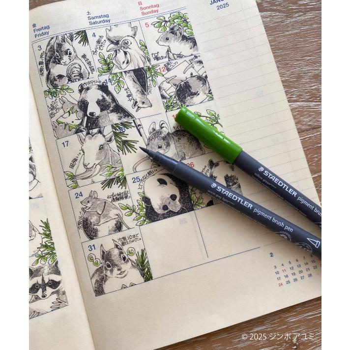 ステッドラー（STAEDTLER） スッテドラー 水性ペン ピグメント