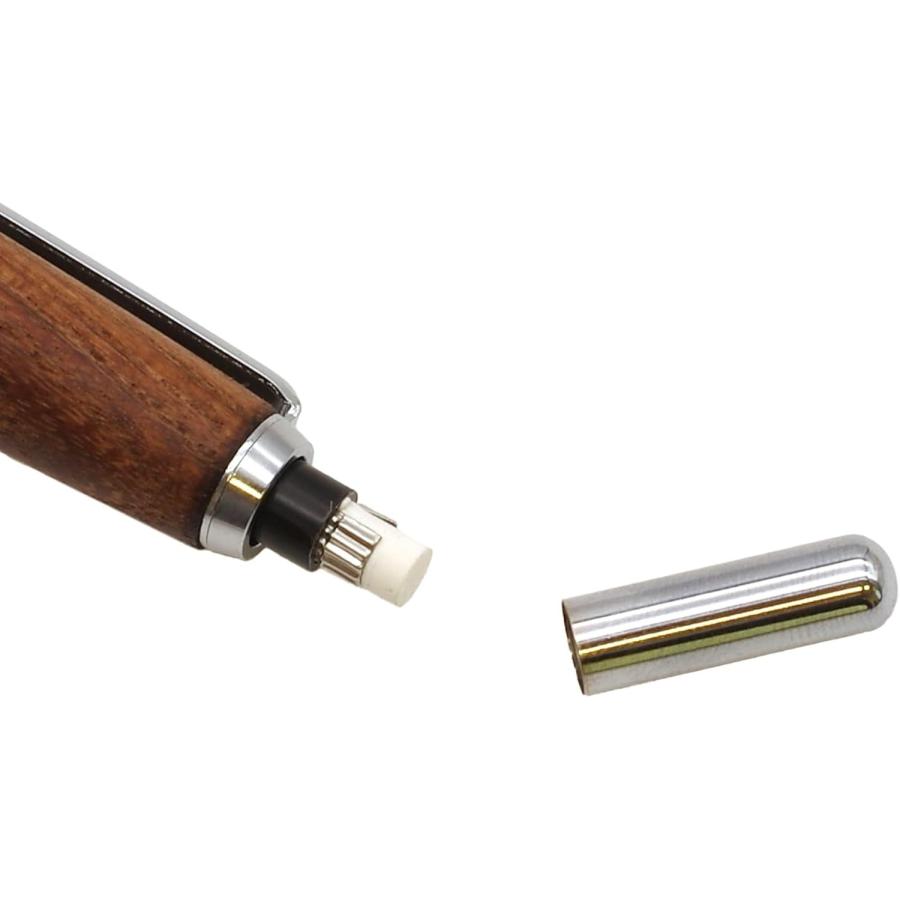 002SV 木軸 シャープペンシル 0.5mm 槐 えんじゅ 島田小割製材所