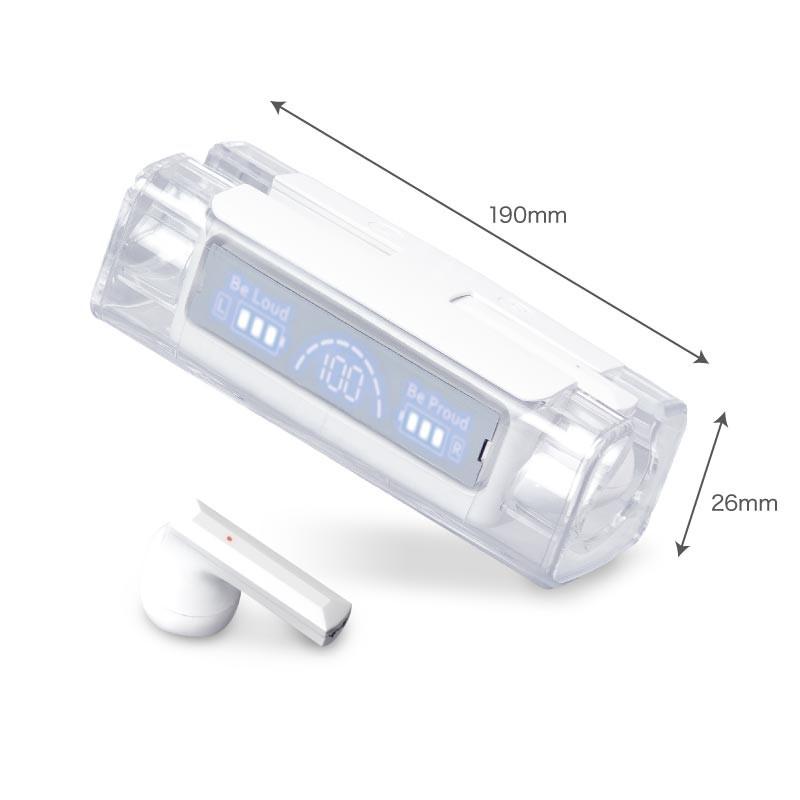 Bluetooth イヤホン ワイヤレスイヤホン ブルートゥース LED