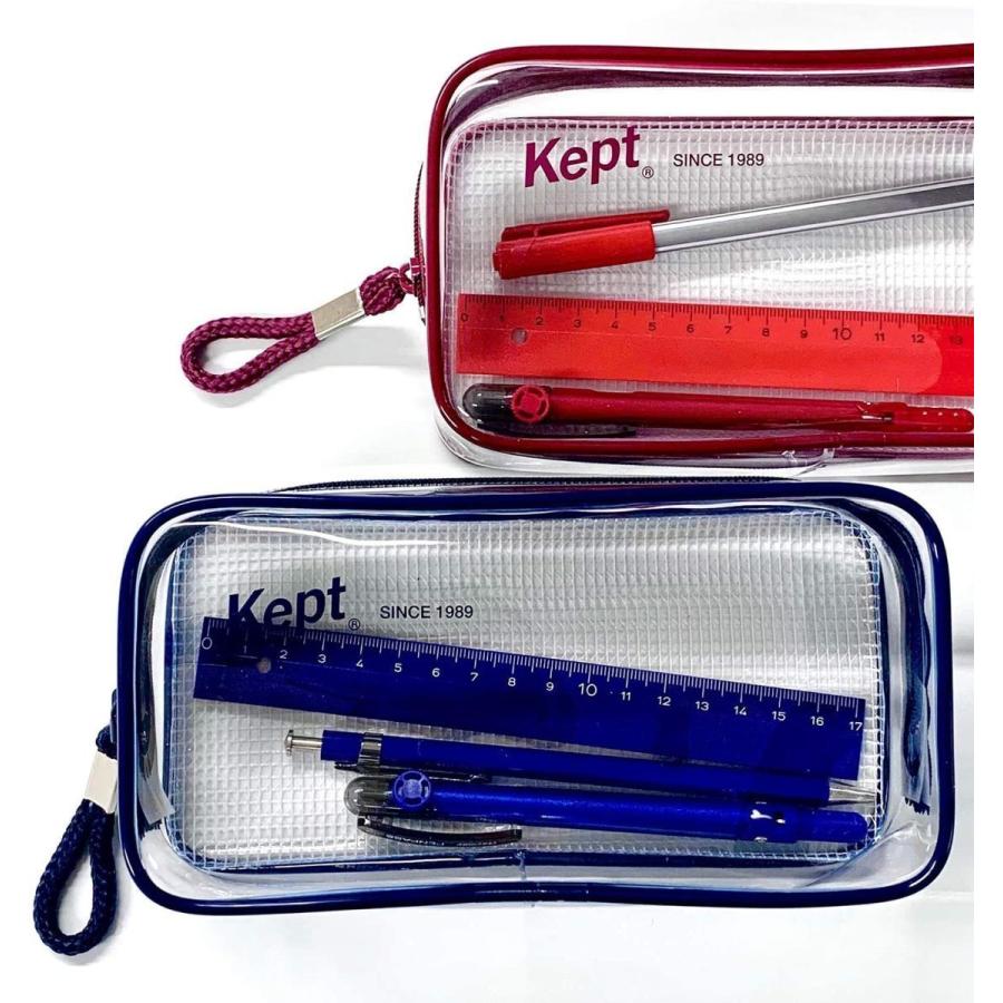 レイメイ藤井 ペンケース ケプト Kept クリアペンポーチ ネイビー