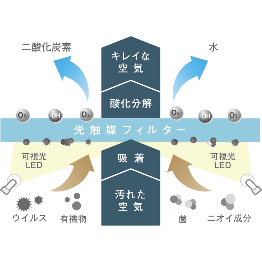 KALTECH カルテック ターンド ケイ ミニ 白 KL-E01 除菌 消臭 脱臭