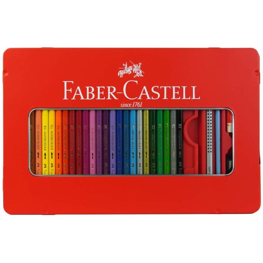 ファーバーカステル 色鉛筆48色セット水彩ファーバーカステル平缶TFC