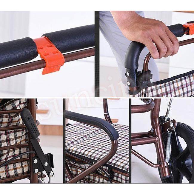 シルバーカー 老人用 手押し車 折りたためる フットペダル付き 高齢者 買い物カート おしゃれ 歩行介助 補助具 散歩 座面付き 高さ調節 ブレーキ付き シルバーカー 老人用 手押し車 折りたためる フットペダル付き 高齢者 買い物カート おしゃれ 歩行介助 補助具 散歩 座面付き 高さ調節 ブレーキ付き