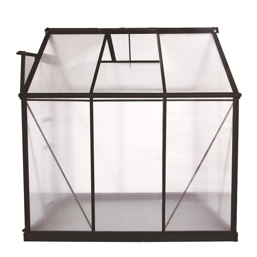 【ラスト1点】 花園温室 アルミ温室 植物の温室 頑丈な金属フレーム温室 カバー ホーム温室 温室 ビニールハウス 家庭用 ポリカーボネートウォークインプラント温室、調節可能 【QGW2107179041】(75808円)