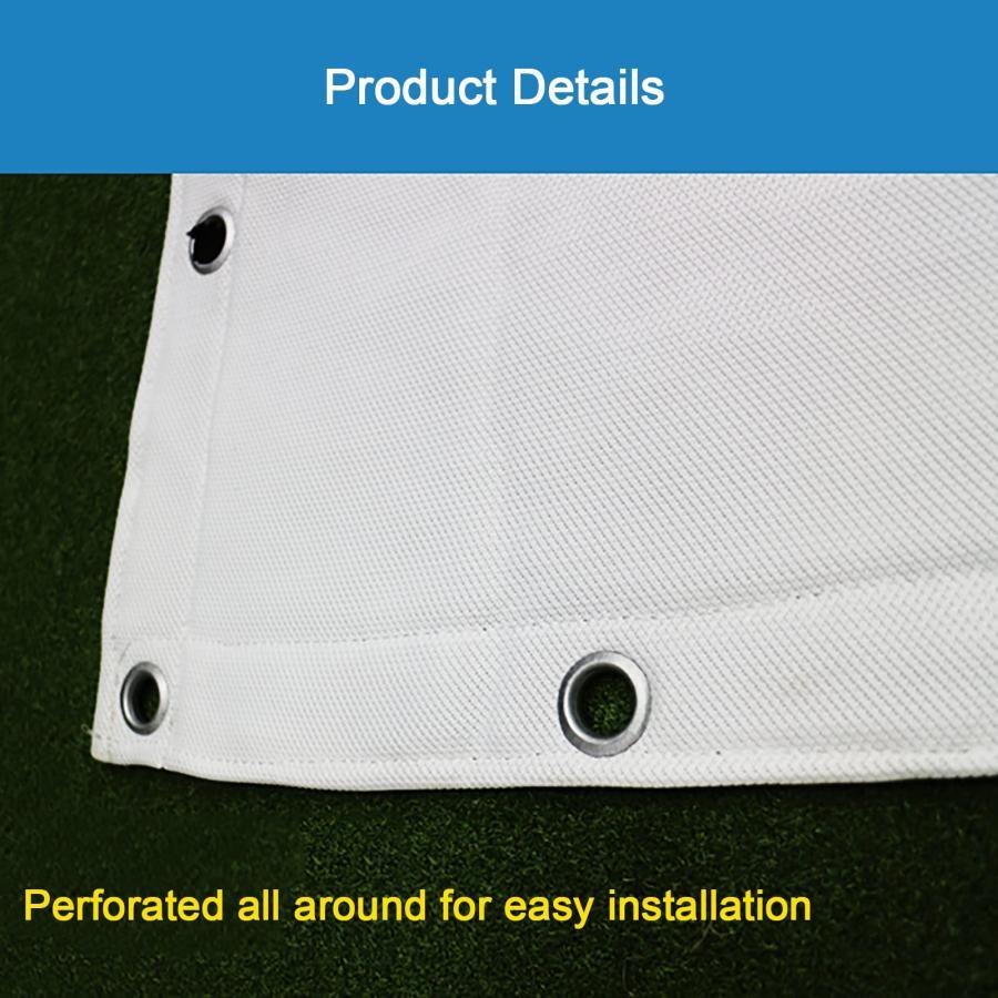 【限定品】 屋内ゴルフシミュレーターインパクトスクリーンディスプレイゴルフトレーニング用プロジェクタースクリーンプロジェクションスクリーン、ゴルフエクササイズ用カ 【2765213532】(15986円)