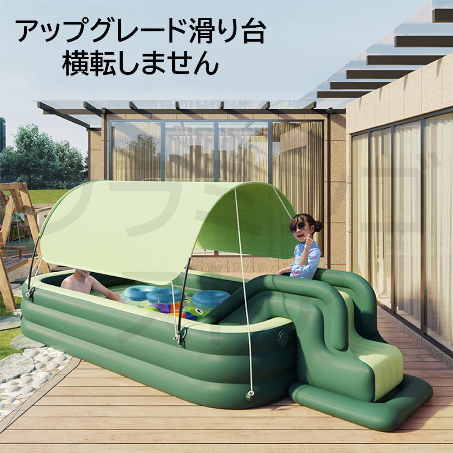 プール 大型 家庭用 2022 浮かない滑り台 内蔵電動ポンプ 屋根付き シェード アップグレード 更新 ビニールプール 水遊び 防暑策 スライダー 長方形 折り畳み プール 大型 家庭用 浮かない滑り台 内蔵電動ポンプ 屋根付き シェード アップグレード 更新 ビニールプール 水遊び 防暑策 スライダー 長方形 折り畳み
