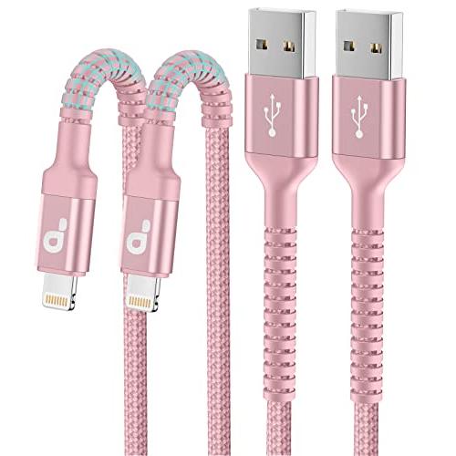 PRAKIE iPhone 充電 ケーブル【MFi認証】1M 2本ライトニングケーブル