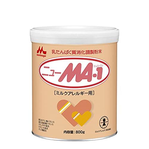 森永 ニューMA-1 大缶 800g ミルクアレルギー用 粉ミルク : ポチっとお