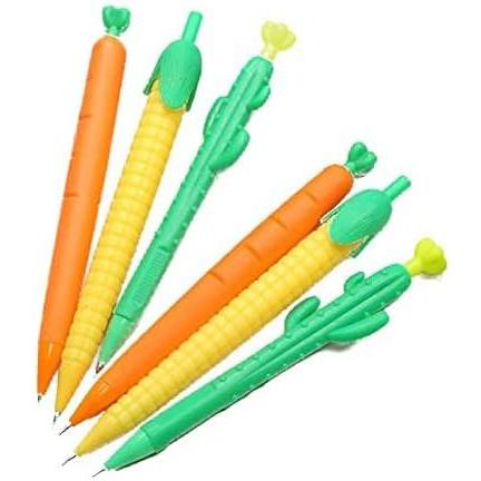 しゃーぺん0.5シャーペン 0.5 にんじん型コーン型シャーペン 6点セット