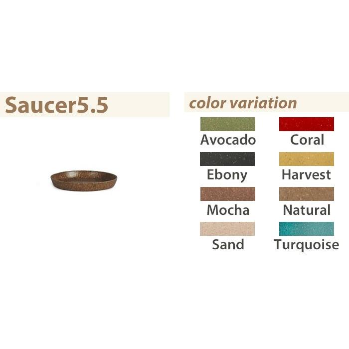 鉢皿 ecoforms（エコフォームズ） ソーサー5.5 Saucer 5.5 S5.5｜pocchione-kabegami｜04