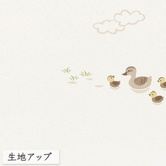 壁紙 のりなし ビニールクロス カルガモの親子 シンコール Best ポップ 17 Pa ポッチワン 壁紙屋さん 通販 Yahoo ショッピング