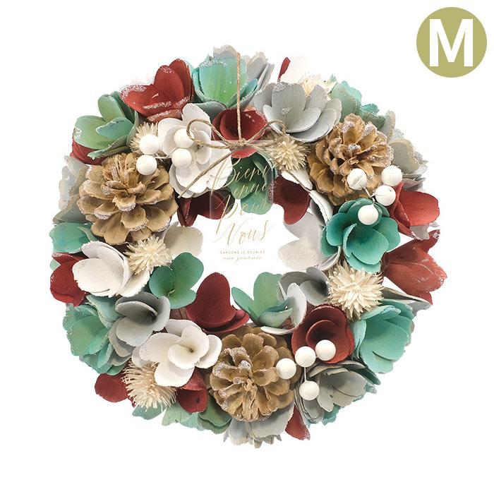 GREEN HOUSE（パソコン） リース フラワーリース 冬 クリスマス CM  