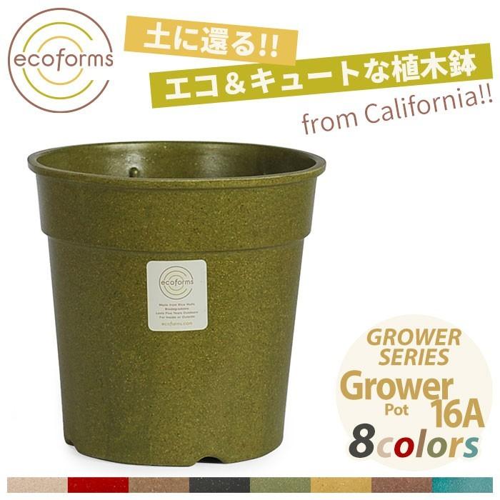 植木鉢 ecoforms（エコフォームズ） グロワー16A Pot Grower 16A GP16A｜pocchione-kogu