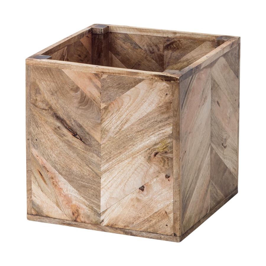 鉢カバー おしゃれ ヘリンボーンポットカバー 41339