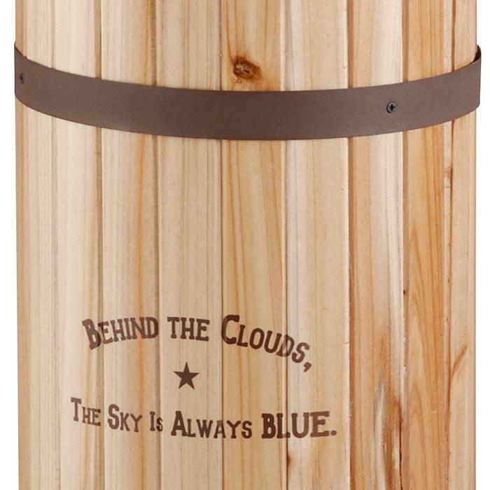 HABITER 傘立て おしゃれ 木製 トノー・アンブレラスタンド