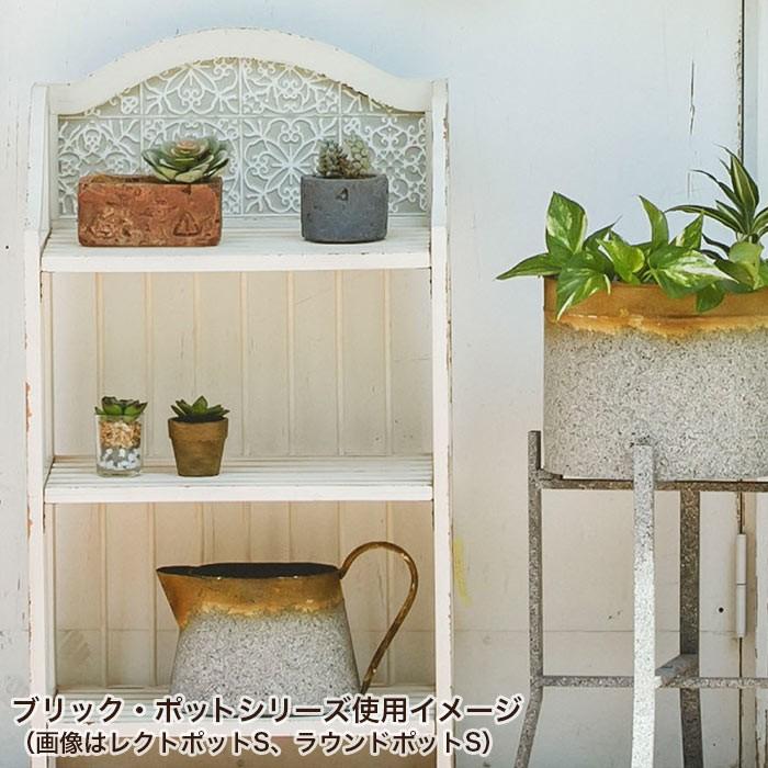 アビテ Habiter JLA-604-NA L ナチュラル ブリック ラウンドポット 【セール】 ブリック アビテ Habiter JLA-604-NA L ナチュラル ブリック ラウンドポット 【セール】 ブリック