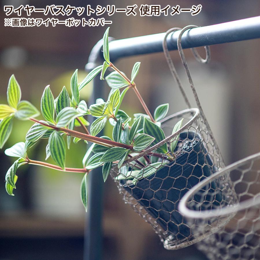 POSH LIVING（ポッシュリビング） かご 吊り下げ ハンギングバスケット 
