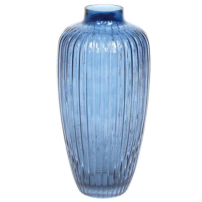 花瓶 おしゃれ フラワーベースガラストールblue Gg ポッチワン 収納屋さん 通販 Yahoo ショッピング