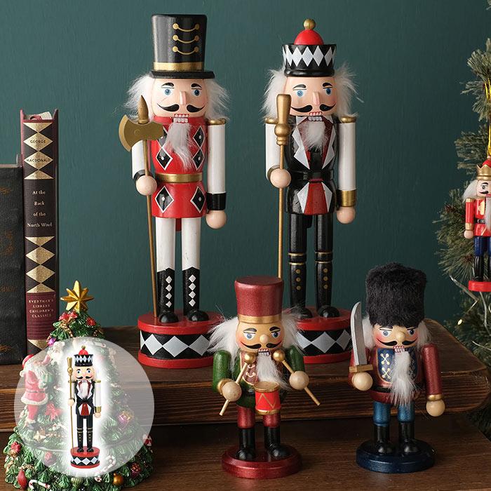 クリスマス 飾り卓上 置物 オブジェ オーナメント 人形 CMくるみ割り