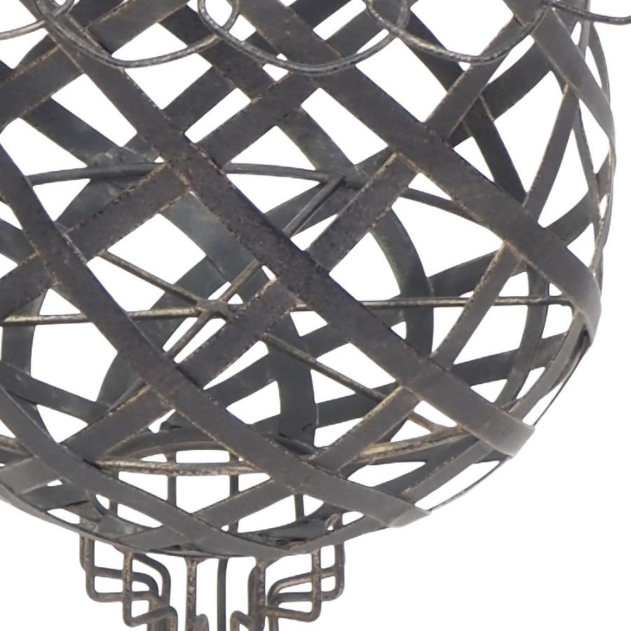 ガーデニング雑貨 置物 オーナメント オブジェ アイアンヴェルポット