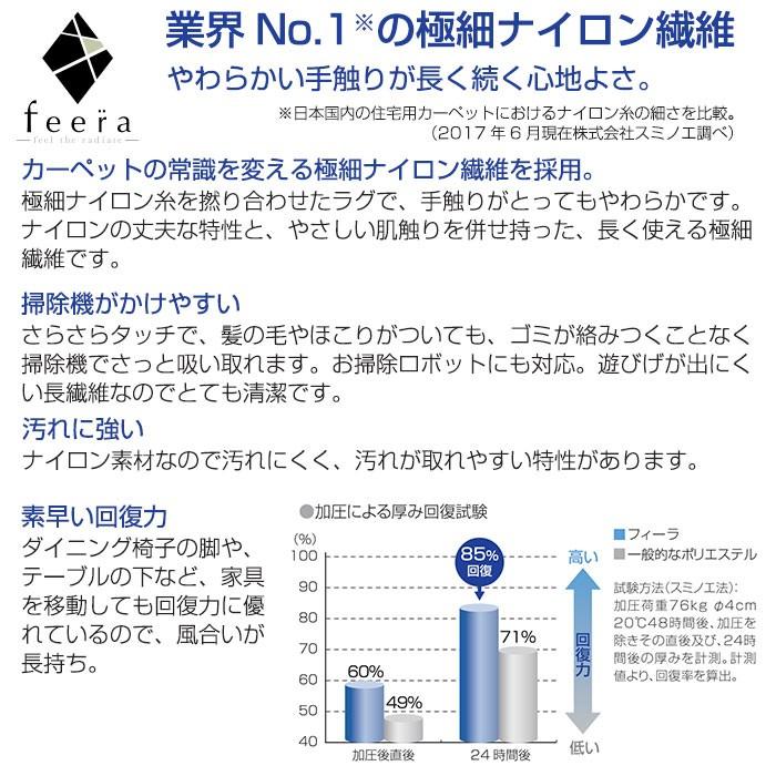 ラグ ラグマット リュストル 200×300cm 日本製 オールシーズン 長方形 大きいサイズ_10