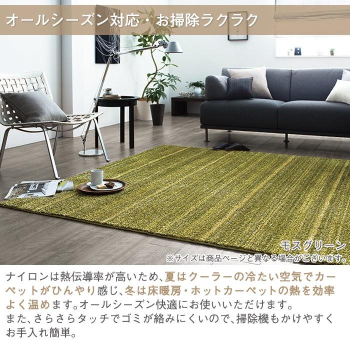 ラグ ラグマット リュストル 200×300cm 日本製 オールシーズン 長方形 大きいサイズ_4
