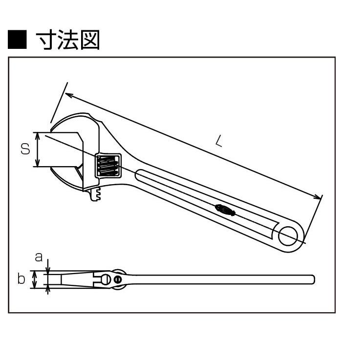 モンキレンチ（強力型） M150 LOBSTER（エビ印）｜pocchione-shuno｜02