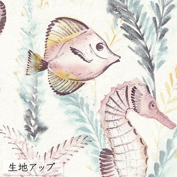 壁紙 のりなし ビニールクロス シンコール Big Ace エレガント 寝室 個室 海 魚柄 Ba5381 Ba Ba5381 ポッチワン 通販 Yahoo ショッピング