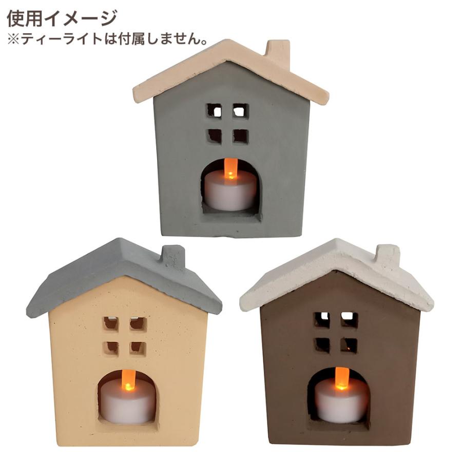 * vintage house ❀ 森の 白いおうち オーナメント 木の家 木製 置物 Little Cottage クリスマス 日本製 ハウス